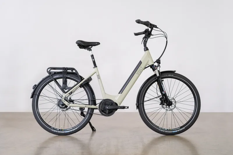 Volt Regent Step Through Hybrid Electric Bike - Cream