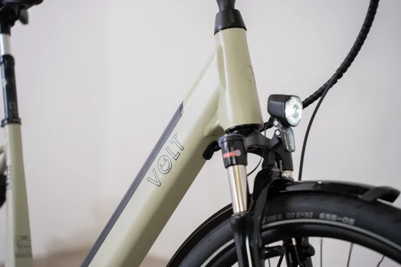 Volt Regent Step Through Hybrid Electric Bike - Cream-7