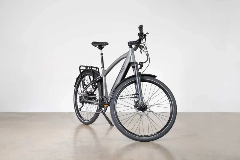 Volt Pulse Hybrid Electric Bike - Silver-1