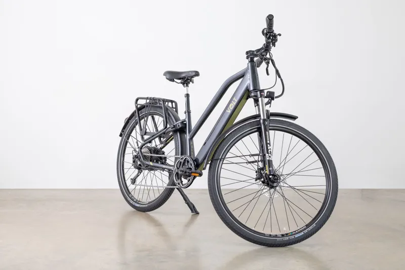 Volt Pulse Low Step Through Hybrid Electric Bike - Grey-1