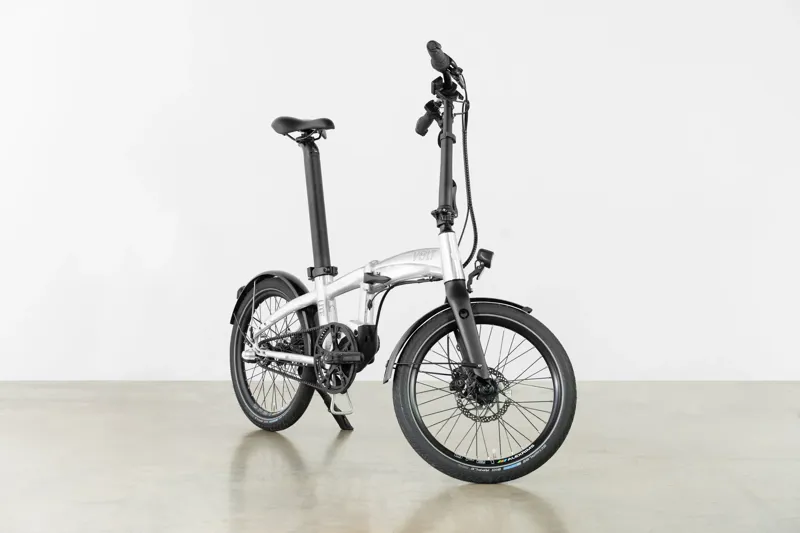Volt Lite Mid Drive Folding Bike - Silver-1